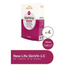 New Life Ginvit Lc 4x30 Tablet