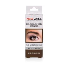 New Well Light Brown Kaş Kirpik Boyası