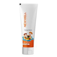 New Well SPF50+ Çocuk 50 ml Güneş Koruyucu Krem