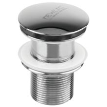 Newarc 740772 Basmalı Deliksiz Krom Sifon Üst Takımı