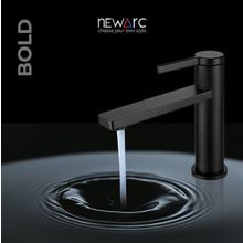 NEWARC NEWA000573 Newarc Bold Çanak Tipi Lavabo Bataryası Siyah 910001B