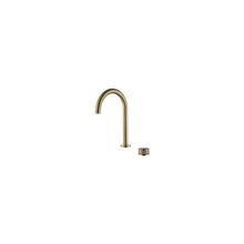 NEWARC NEWA000583 Newarc Step 2 Delikli Çanak Tipi Lavabo Bataryası Mat Altın 900528