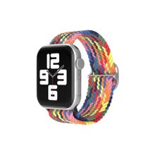 Newface Apple Watch 38 mm Siyah Bordo Star Kordon