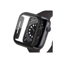 Newface Apple Watch Ultra 49 mm Siyah Camlı Kasa Ekran Koruyucu