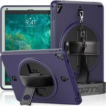 Newface iPad 5 Air 9.7 Strap-C Otterbox Tablet Kapak Lacivert Tablet Kılıfı