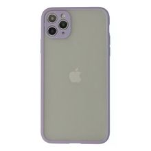 Newface iPhone 12 Pro Max Montreal Silikon Kapak Mor Cep Telefonu Kılıfı
