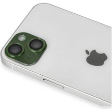 Newface iPhone 13 Pers Alüminyum Yeşil Kamera Lens