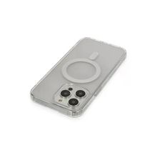 Newface iPhone 14 Pro Max Matte Şeffaf Magneticsafe Şeffaf Cep Telefonu Kılıfı