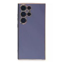 Newface Samsung Galaxy S23 Ultra Volet Silikon - Mavi Kılıf
