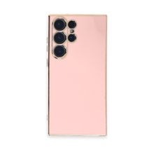 Newface Samsung Galaxy S23 Ultra Volet Silikon - Pembe Kılıf
