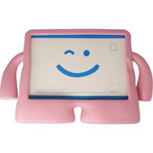 Newface Samsung Galaxy T510 Tab A 10.1 Karakter Tablet Silikon - Açık Pembe Kılıf