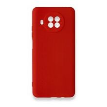 Newface Xiaomi Mi 10T Lite Nano İçi Kadife Silikon Kırmızı Cep Telefonu Kılıfı