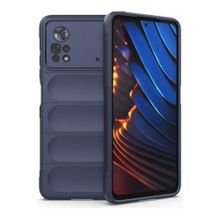 Newface Xiaomi Poco X4 Pro 5G Optimum Silikon Lacivert Cep Telefonu Kılıfı