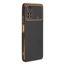 Newface Xiaomi Poco X4 Pro 5G Volet Silikon Siyah Cep Telefonu Kılıfı