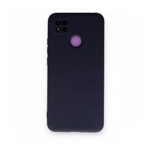 Newface Xiaomi Redmi 9C Nano İçi Kadife Silikon Lacivert Cep Telefonu Kılıfı