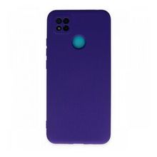 Newface Xiaomi Redmi 9C Nano İçi Kadife Silikon Mor Cep Telefonu Kılıfı