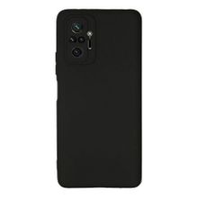 Newface Xiaomi Redmi Note 10 Pro First Silikon Siyah Cep Telefonu Kılıfı