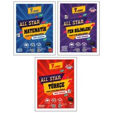 Newton 7. Sınıf Matematik+Fen+Türkçe All Star 3 Kitap Soru Bankası