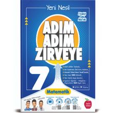 Newton Yayınları 7. Sınıf Adım Adım Zirveye Matematik Soru Bankası