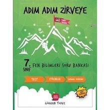Newton Yayınları 7. Sınıf Fen Bilimleri Adım Adım Zirveye Soru Bankası