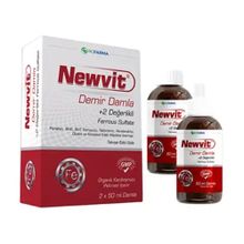 Newvit Demir İçeren 50 ml Damla