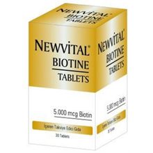 Newvital Biotin 5000 mcg 60 Tablet