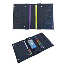 Next Craft Resim Çantası Kalemlikli Tablet Defter Boya Malzemeleri Aktivite Çantası 10 Renk