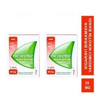 Nicorette 1.Adım 25 mg 2 li Paket Nikotin Bandı