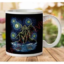 Night of Cthulhu Impressionist Baskılı Kupa