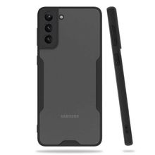 Nihcase Samsung Galaxy A21S Kamera Korumalı Parfe Bumper Kırmızı Silikon Cep Telefonu Kılıf