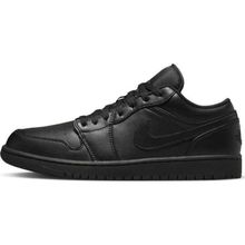 Nike 553558-093 Air Jordan 1 Low Siyah Erkek Spor Ayakkabı