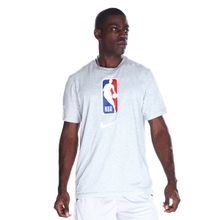 Nike AT0515-063 Nba M Nk Df N31 Ss Tee Erkek Gri T-Shirt