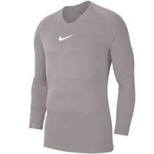 Nike AV2609-057 Gri Dry Park Futbol Uzun Kollu Erkek T-Shirt