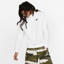 Nike BV2662-100 Club Erkek Beyaz Sweatshirt