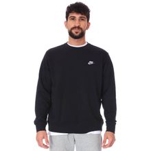 Nike BV2666-010 M Nsw Club Crw Ft Siyah Erkek Sweatshirt