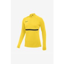 Nike CV2653-719 W Nk Df Acd21 Dril Top Kadın Sarı Futbol Uzun Kollu Tişört