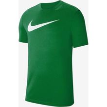 Nike CW6936-302 Yeşil M NK DF PARK20 SS TEE HBR Futbol Erkek T-Shirt