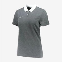 Nike CW6965-071 Dri-Fit Park Kadın Gri Futbol Polo Tişört