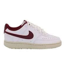 Nike DH3158-106 Court Vision Low Next Nature Beyaz Bordo Unisex Spor Ayakkabı