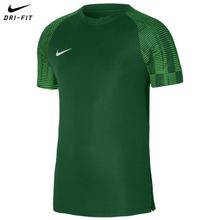 Nike DH8031-302 M Nk Df Academy Jsy Ss Erkek Yeşil Futbol Tişört
