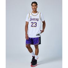 Nike DO9432-504 Los Angeles Lakers NBA Mor Basketbol Erkek Şort