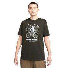 Nike DQ3047-355 W Nsw Tee Bf Earth Day Kadın Yeşil Günlük Stil Tişört