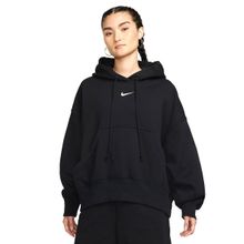 Nike DQ5858-010 Sportswear Phoenix Siyah Günlük Stil Kadın Sweatshirt