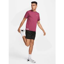 Nike DV9299-653 Bisiklet Yaka Düz Kırmızı Pembe Erkek T-Shirt
