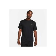 Nike DV9839-010 M NK DF UV HYVERSE SS Bisiklet Yaka Düz Siyah Erkek T-shirt