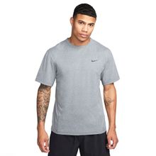 Nike DV9839-097 Gri Dri-Fit Uv Hyverse Antrenman Erkek T-Shirt