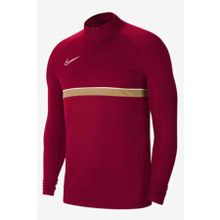 Nike Erkek M Nk Df Acd21 Dril Top Erkek Kırmızı Futbol Uzun Kollu Tişört CW6110-677