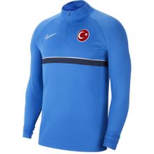 Nike Erkek M Nk Df Acd21 Dril Top Erkek Mavi Futbol Uzun Kollu Tişört CW6110-463