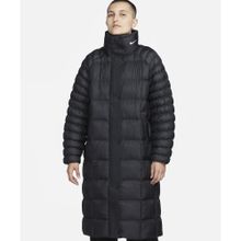 Nike FB7670-010 Siyah Sportswear Swoosh Puffer Primaloft Kadın Therma-FIT Günlük Mont
