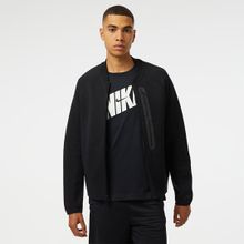 Nike FB8008-010 Sportswear Tech Fleece Siyah Yuvarlak Yaka Erkek Ceket